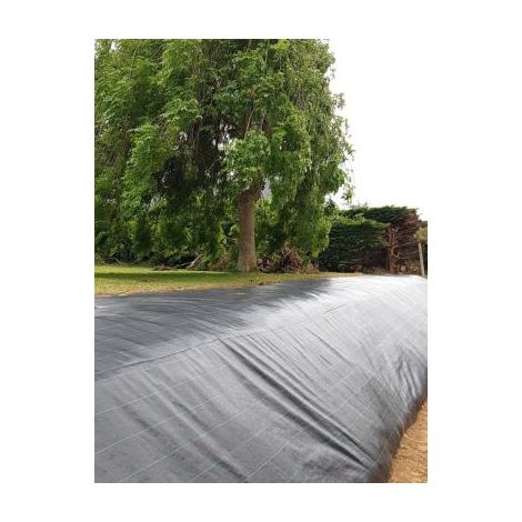Toile de paillage marron 130 gr/m² - 3.30 X 15 ml