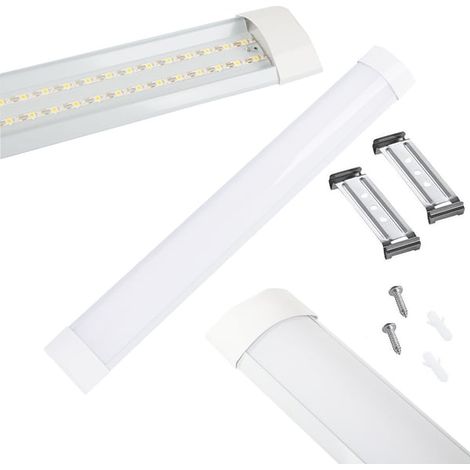 Éclairage de penderie avec détecteur de mouvement / Lampe LED auto-adhésive - 60 cm - 6500K (blanc froid) (1/5)