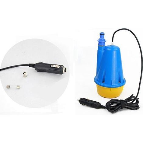 12 Volt 80w Nettoyeur D'eau Avec Tuyau Flexible Pistolet 3mt 4.5l/min Immersion (1/5)
