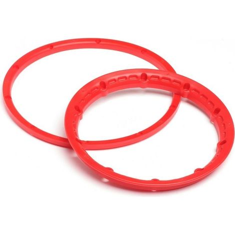 HEAVY DUTY WHEEL BEAD LOCK RINGS (RED/2pcs)
