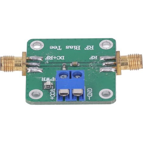 Carte de Filtre RF, Faible Perte d'insertion 50V 500mA Petit Module en T de Biais de Gain Stable de Bruit pour le Remplacement. (1/5)