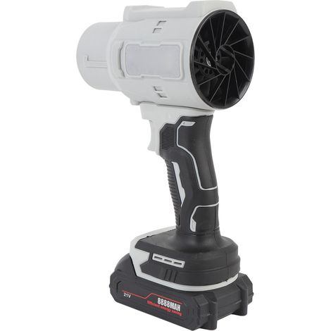 Petit souffleur de feuilles sans fil 130 000 tr/min, souffleur de poussière électrique portable multifonctionnel avec batterie 8,888 Ah pour une utilisation extérieure (prise UE). (1/5)