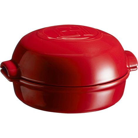 Emile Henry EH349517 Cheese Baker, Ceramica, Rosso Grand Cru, 0,55 litri (1/4)