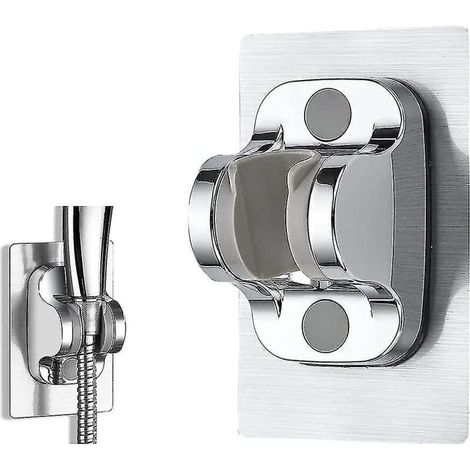 Duschhalterung, Wandhalterung für Handbrause ohne Bohren, verstellbares Universalzubehör (1/4)