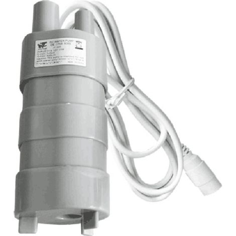 Bomba de agua sumergible compacta de alta presión de 24 V y 600 L/h, micromotor trifásico, altura de elevación de 5 metros (10 L/min). (1/5)
