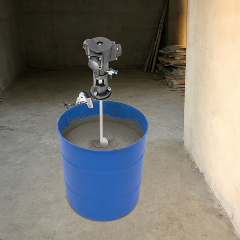 50 Gallon Rührwerk Pneumatischer Farbmischer 200L Mischer Farbmischmaschine (1/5)