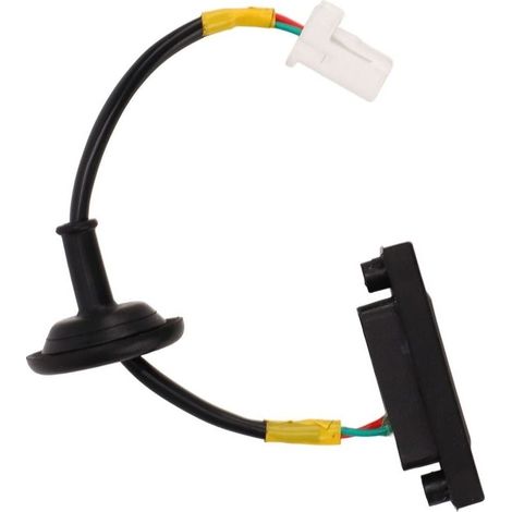 1 Bouton de Déverrouillage du Coffre de Hayon ABS Anti-rayures 81260-1W220 de Remplacement pour Kia Picanto TB 2011-2017, pour Kia Rio Mk3 2011-2017-VSIAISV