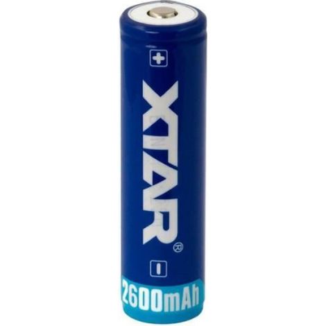 Batterie 18650 - 2600 mAh - 3,7 V - Lithium-ion - Pour Lampe Torche - 1 Pièce