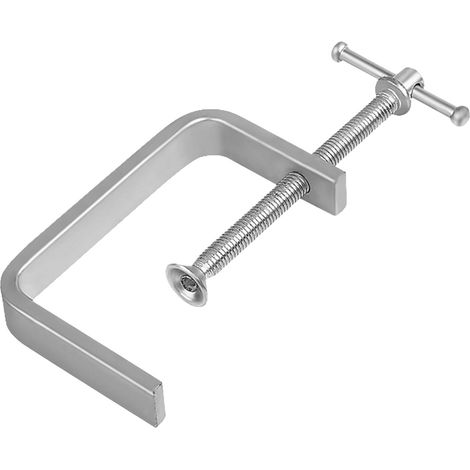 Clip De Fixation Pour Panneau De Tiroir - Acier Inoxydable - Réglable De 0 À 50 Mm - Pour Installation De Meubles Et Aménagement De Cuisine - 1 Pièce (1/5)