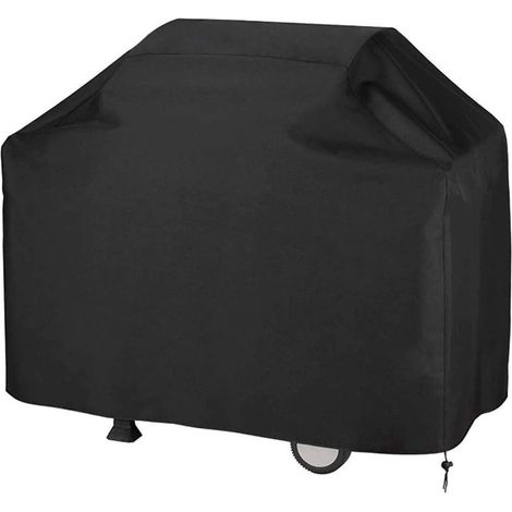 Housse Barbecue , Barbecue Bâche de Protection BBQ , Couverture de Grill Anti-Vent/Anti-UV/Anti-l'eau/Anti-l'Humidité/Antipoussière 147x61x117cm (1/5)