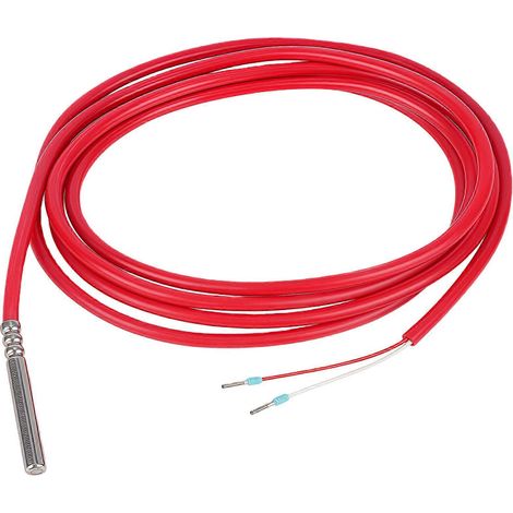 Sonde de température PT100 en acier inoxydable pour systèmes de surveillance agricole, multicolore (1/5)
