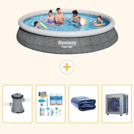 Bestway Bestway Fast Set Ronde - 457x84 cm - 5-pièces  S302 (1/5)
