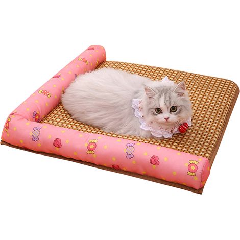 Lit pour chien XL-Large, rectangulaire, lavable, pour chiens de grande, moyenne et petite taille. Doux et apaisant, ce lit est idéal pour les chiots et les câlins grâce à son fond antidérapant. (1/5)