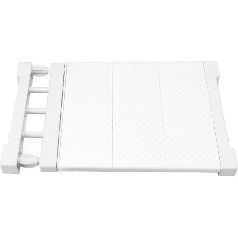 Tringle de séparation réglable pour placard 24 cm, étagère de rangement extensible pour armoire 3855 cm (1/5)