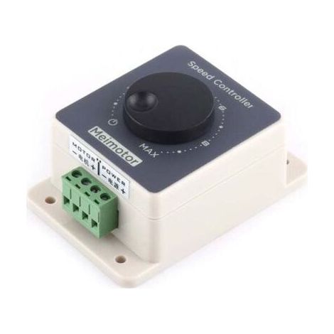 12V Contrôleur de Vitesse Moteur, PWM Modulateur DC10-60V 20A, Étanche pour Applications Diverses (1/4)