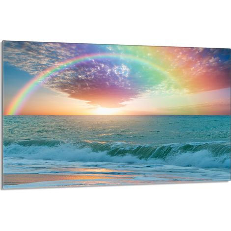 Glasschutzplatte für den Herd 80x52 Sea (1/5)