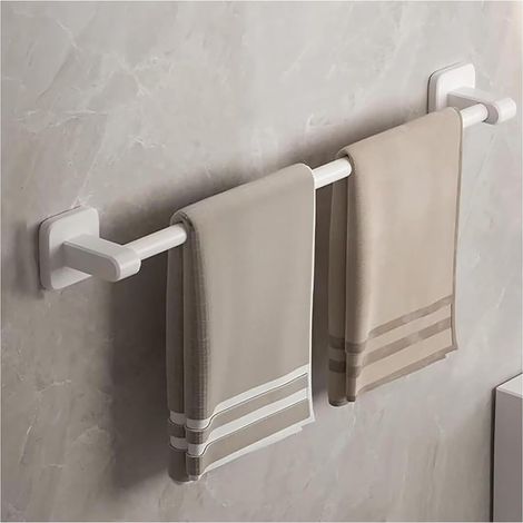 Porte-serviettes mural auto-adhésif en aluminium spatial, potea 40 cm) (1/5)