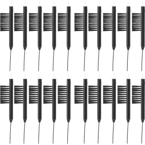 20 Pièces Brosse de Nettoyage pour Aides Auditives, Type U Multifonction, Efficace pour Amplificateurs Auditifs (1/5)