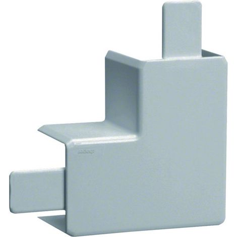 Angle plat lifea pour LF40040 RAL 7030 gris - HAGER LF4004057030
