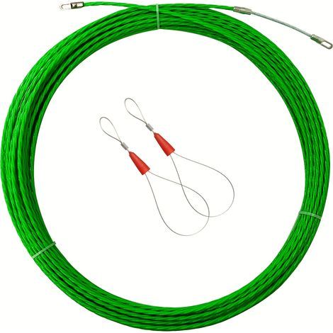 Aiguille tire-câble en polyester trilobé pour conduits – 4 mm x 10 m (1/5)