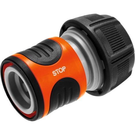 19 mm (3/4 inch) garden connector: push-in connector with, f (1/4)