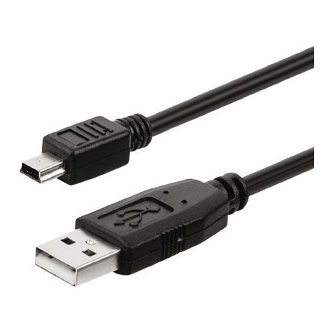 Cordon USB vers Mini USB 2.0 mâle/mâle 1 mètre - SEDEA - 913202 (1/4)