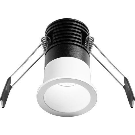 Faretto incasso bianco alluminio gea led gfa1110n led 4000k 430lm spot tondo moderno led integrato (1/3)