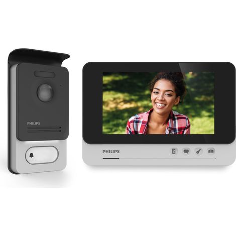 Visiophone WelcomeEye Comfort 2 fils double commande évolutif - Philips - 531019 (1/5)