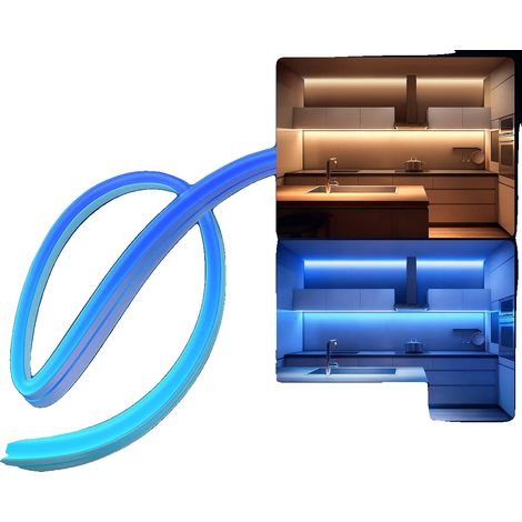 Neon-Streifenlicht, Musik-Synchronisationsfähigkeit, wasserdichtes Design, 15M (1/2)