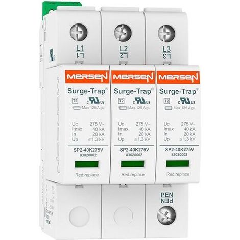 Parafoudre Mersen stpt2-40k275v-3pm Typ T2 3P 275V