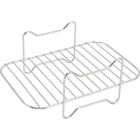 Grille en acier inoxydable multifonction pour friteuse Ninja Foodi DZ201/401 - Accessoire cuisson, rôtissage et grill (1/5)