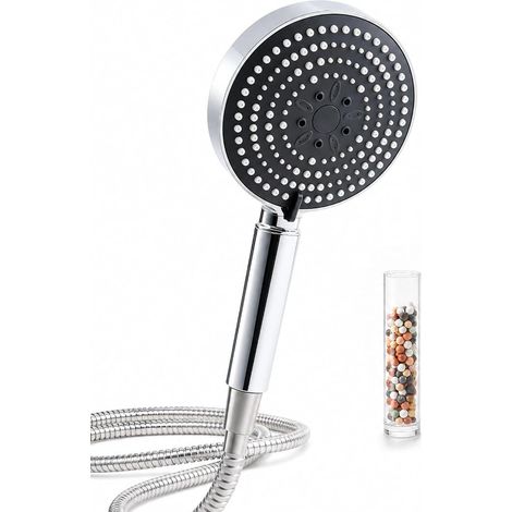 Shower Head with Hose 1.6 m Anti-Limescale 6 Modes (1/5)
