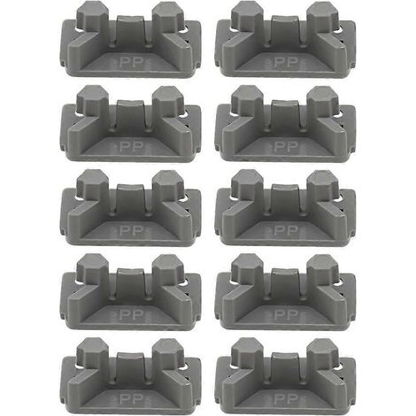 Geschirrkorbstopper W10195622 für Geschirrspüler von Whirlpool, KitchenAid und Kenmore (Ersatzteile für den Oberkorb WPW10195622 1872168) (1/5)