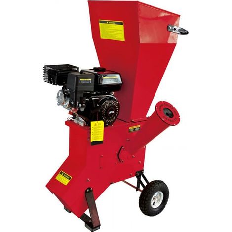LEA – Broyeur de végétaux thermique 76 mm – Moteur Loncin 212 cm3 4,2 kW – Vitesse 2000 tr/min – Pour branches jusqu'à 76 mm (1/5)