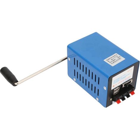 Generador MINKUROW 20w Generador De Carga De Manivela De Mano De Alta Potencia Portátil 2000rpm Generador De Carga Usb Motor Dyna De Emergencia Para Viento De Senderismo (1/5)