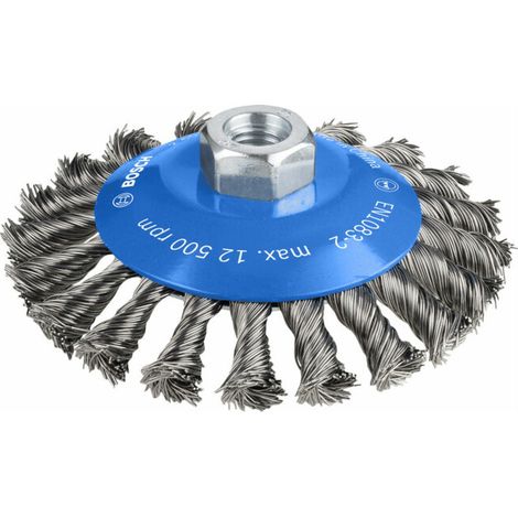 Brosse conique PRO Metal heavy Bosch 115 x 0,50 mm filet - 2608622058 (1/5)
