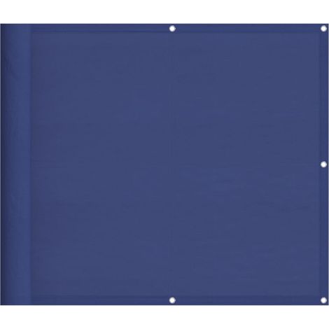 Balkon-Sichtschutz Blau 90x800 cm 100 % Polyester-Oxford vidaXL