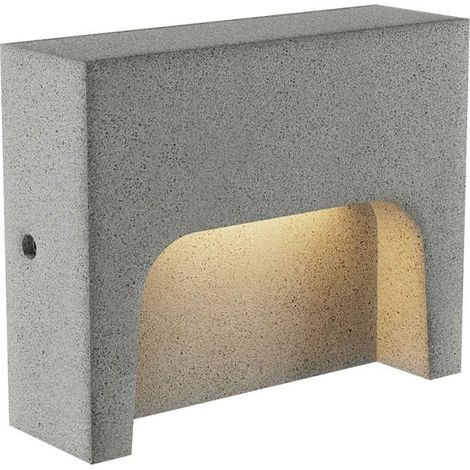 Segnapasso led redo group sashi 90994 90995 90996 ip65 cemento, colore grigio scuro (1/5)