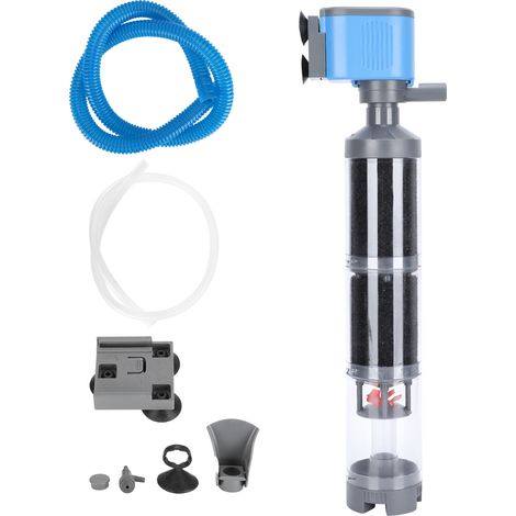Filtre Aquarium WC Pompe à Déchets de Poisson 5 en 1 Nouveau Modèle 3000F5 Conforme aux Normes Européennes 220V-AUTRES
