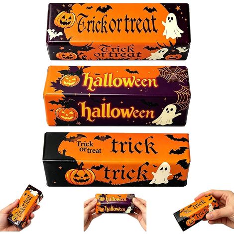 3 Pièces Squishy Butter Halloween, Squishy Beurre Ultra Doux à Remontée Lente pour Adulte (1/5)