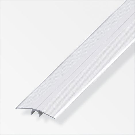 alfer Übergangsprofil 1 m, 46 mm Aluminium eloxiert silber Übergangsprofile (1/2)