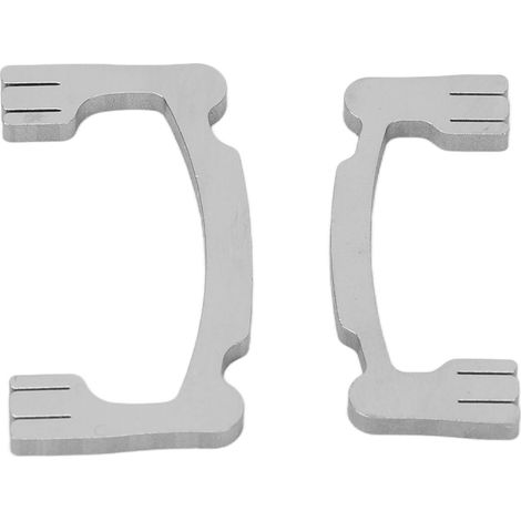 supports pour bandes de polissage dentaire en acier inoxydable pour couronnes hautes et basses.