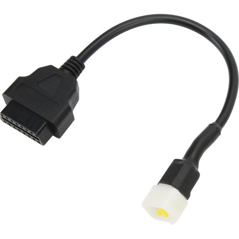 Câble de connexion de diagnostic à 6 broches, adaptateur de diagnostic OBD de remplacement pour moto Delphi (1/5)