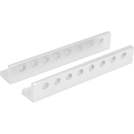 pièces, poutre en aluminium en forme de L à 8 trous, accessoires pour robots, 12 x 12 x 72 mm, 310300080072 (1/5)