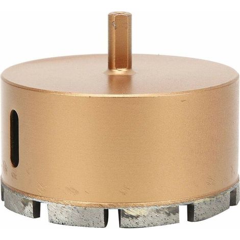Scie cloche diamant 90mm – Trépan pour carrelage, béton, verre – Tige triangulaire pour torsion – Coupe nette sans éclat