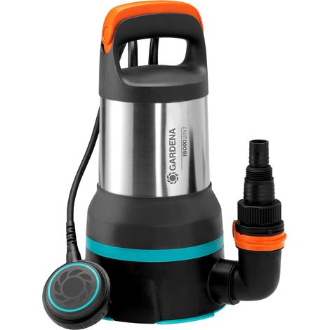 Gardena 9048-20 Klar-/Schmutzwasser-Tauchpumpe 15000 l/h Entwässerungspumpe