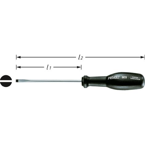 Tournevis trinamic 803-25 0.4 x 2.5 mm HAZET
