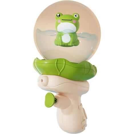 Jeux de piscine - Pistolet à eau transparent à motif dessin animé pour enfants - facile à prendre en main - idéal pour les activités de plein air des tout-petits-vert