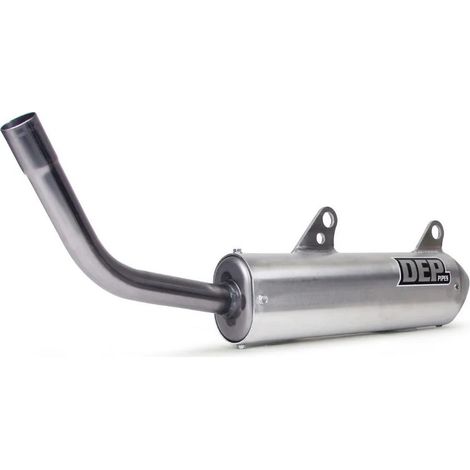 Tubos de escape DEP con silenciador/punta de escape para KTM SX 250/300 '03-'10, SX 200 '03-'13