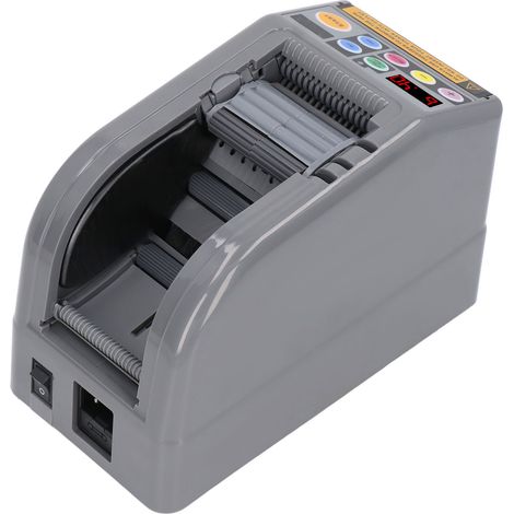 Automatischer Klebebandabroller, elektrisch, manuell, mit Doppelschneidefunktion für Zuhause und Büro, EU-Stecker 220 V (1/5)